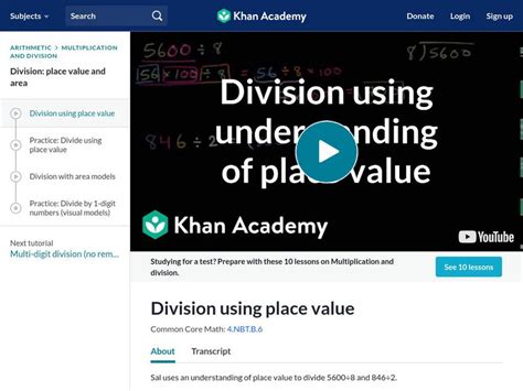 long division khan academy|khan academy division 3rd grade.